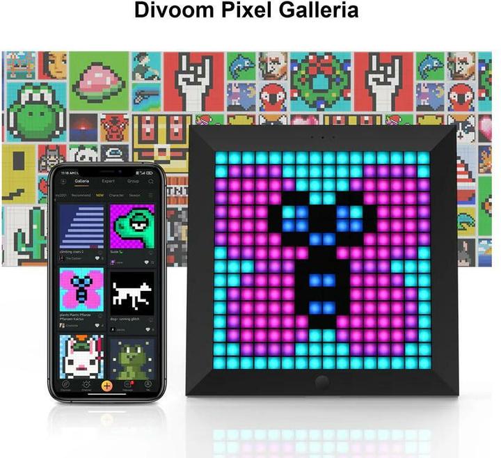 Actual product image Divoom Pixoo (8.60")