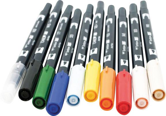 Immagine prodotto Tombow Penne in fibra Manga Shonen (Multicolore, 10 x)