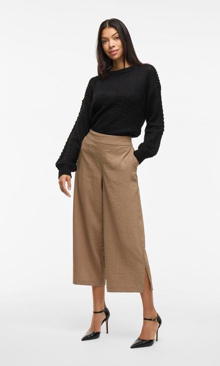 Produktbild Vila Regular Waist – Hose mit weitem Bein (40)