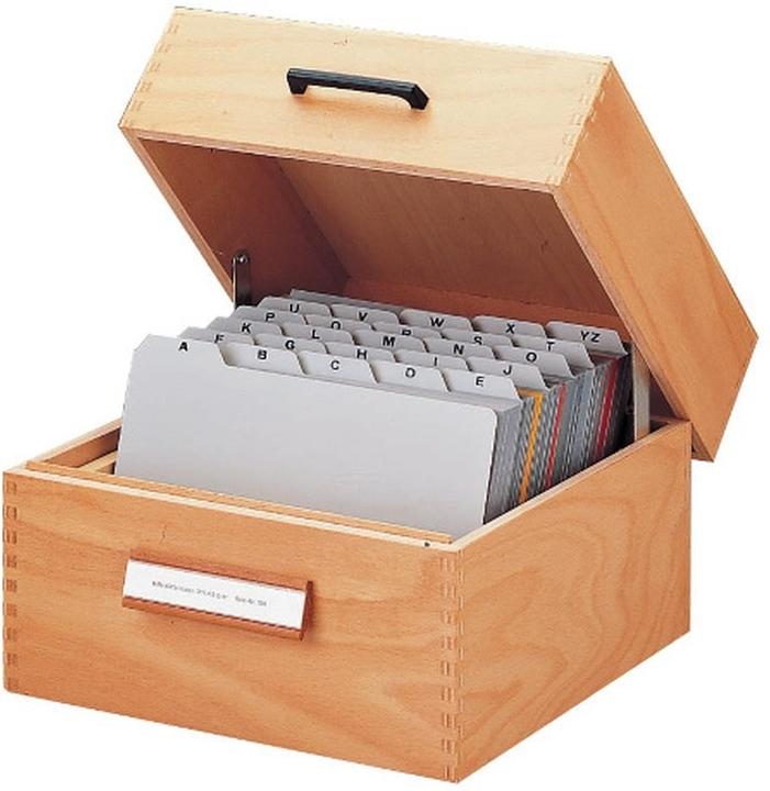 Produktbild Han Holz-Karteikasten (A7, Quer)