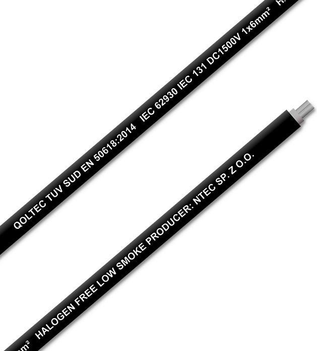 Actual product image Qoltec 53853 photovoltaic solar cable (Solar cable)