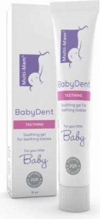 Actual product image Multi-Mam MAM BabyDent teething gel, 15 ml Gel