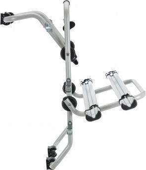 Actual product image Peruzzo Padova Alu 3 Grey Rear Bicycle Carrier for 3 BicyclesVelotrack