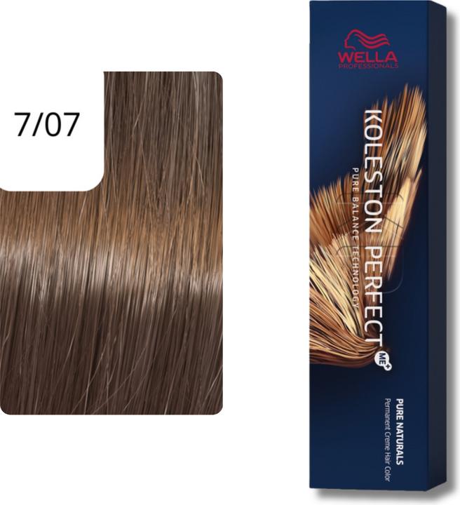 Image du produit Wella Koleston Perfect Me+ Pure Naturals (7/07 blond moyen blond naturel-brun)