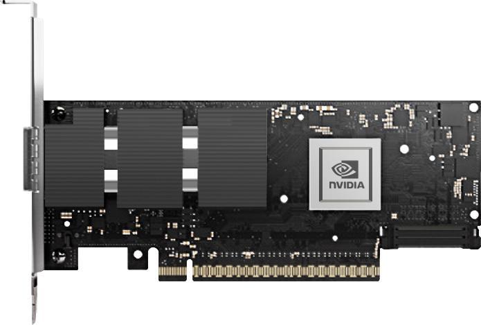 Actual product image NVIDIA ConnectX-7 adapter card 400Gb/s NDR IB (PCI Express 5.0)