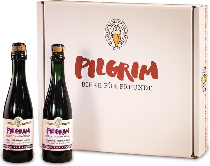 Actual product image Pilgrim Grand Cru Imperial Russian Stout (12 x 37.5 cl)
