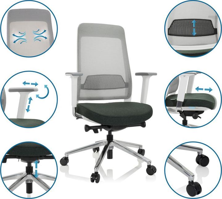 Produktbild Hjh Office Chiaro T2 White