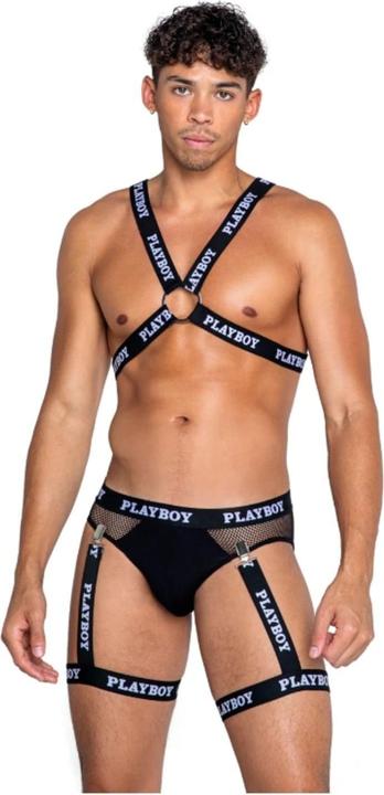 Immagine prodotto Playboy Lingerie - Set di reggicalze da uomo per la camera oscura (M)