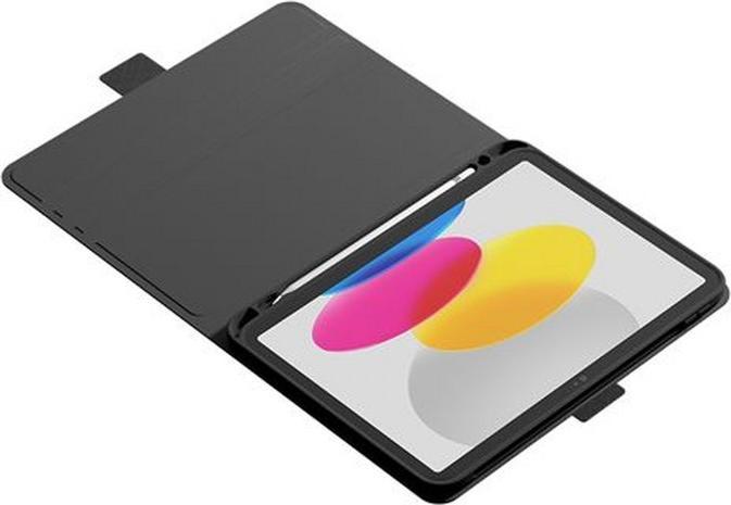 Produktbild Cygnett TekView Slim Case for iPad 10.9" (2022) 10th Gen. with Apple Pencil holder - Black (iPad 10.9 (2022))
