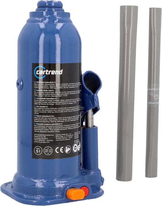 Actual product image Cartrend Hydraulic jack, stick jack 5T