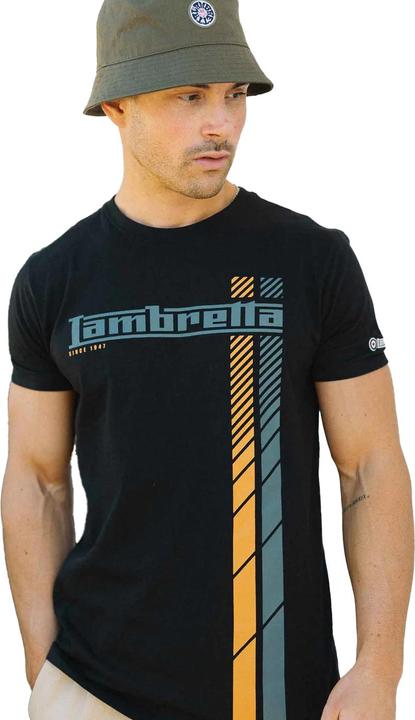 Immagine prodotto Lambretta SS25 Maglietta Striscia Da Corsa Uomo (3XL)