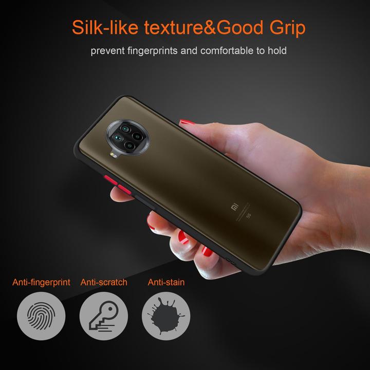 Actual product image Cadorabo Hybrid Matt Cover (Mi 10T Lite)