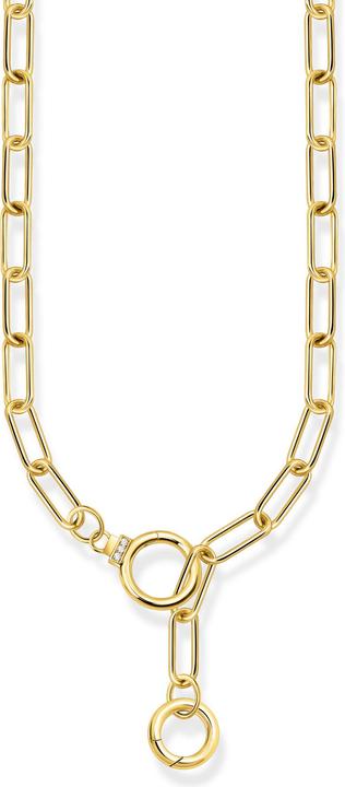 Produktbild Thomas Sabo Gliederkette (750 Gelbgold Vergoldung, 925 Sterlingsilber, 47 cm)