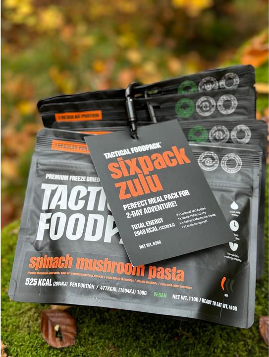 Produktbild Tactical Foodpack TF Sixpack Zulu (Vegan) (635 g)
