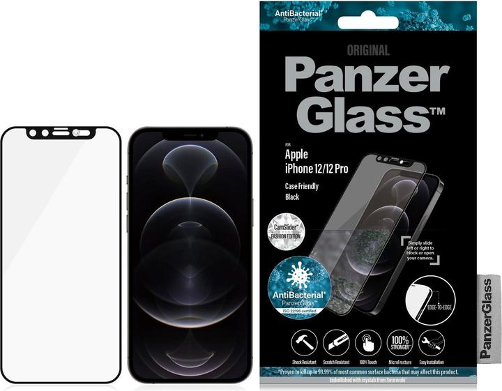 Image du produit PanzerGlass Affaire Swarovski (1 pièce(s), Apple iPhone 12, Apple iPhone 12 Pro)