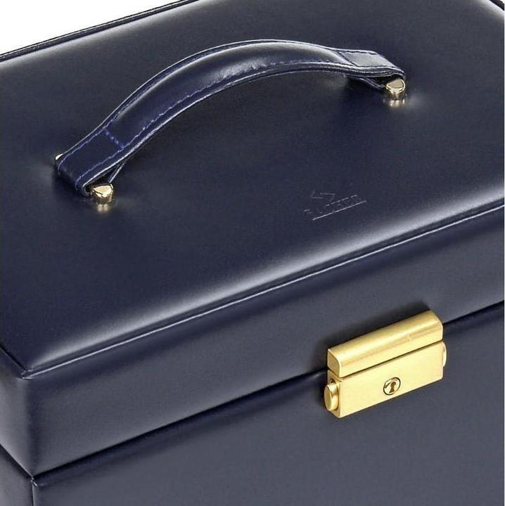 Actual product image Sacher 77.301.014023 - Jewellery box Lena acuro navy (leather)
