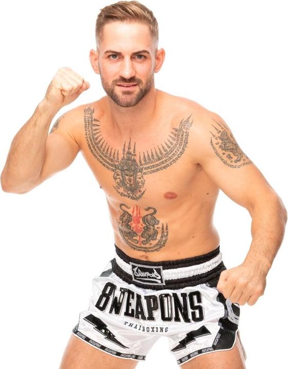 Image du produit 8Weapons 8 Weapons Muay Thai Shorts Carbon - Snow Night (S)