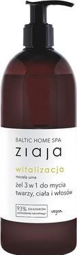 Produktbild Ziaja Baltic Home Spa Witalizacja żel 3w1 do mycia twarzy ciała i włosów 500ml (500 ml)