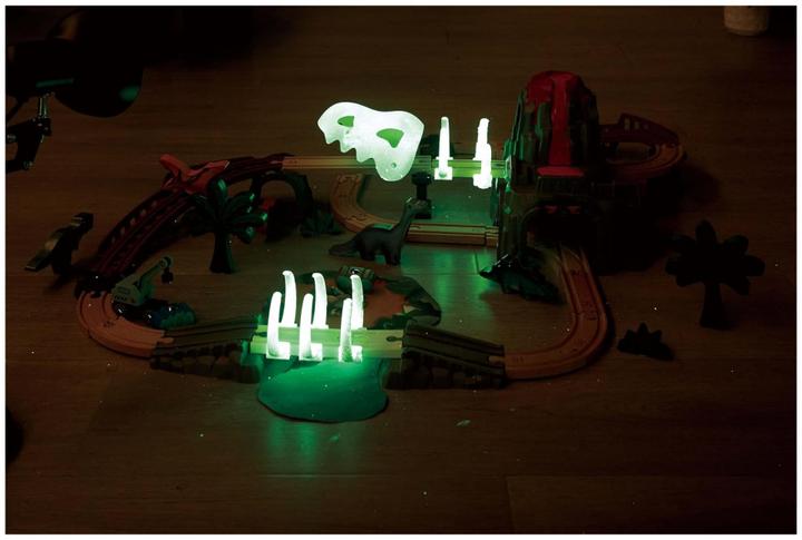 Actual product image Hape Dino railway adventure