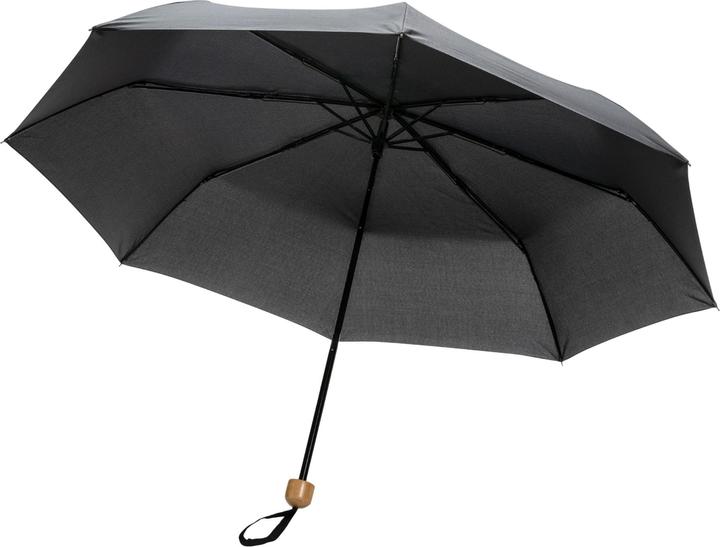 Xd Collection Impact Bambus Faltbarer Regenschirm