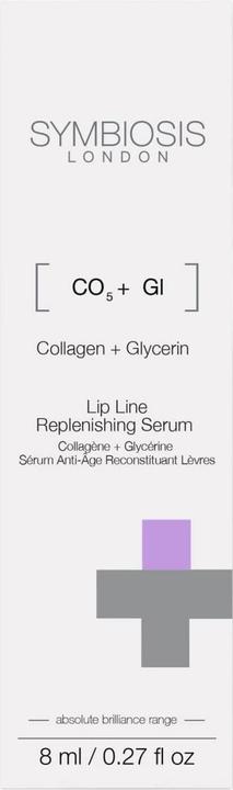 Image du produit Symbiosis Collagène + glycérine) Sérum anti-âge Ligne des lèvres rafraîchie (8 ml)