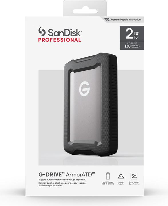 Immagine prodotto SanDisk Professional G-DRIVE ArmorATD (2 TB)