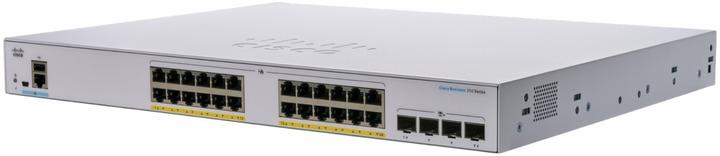 Actual product image Cisco PoE+ Switch CBS250-24FP-4X-EU 28 Port (24 Ports)