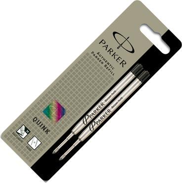 Image du produit Parker Pen Flux de Quink (Recharger, Noir, 0.80 mm)