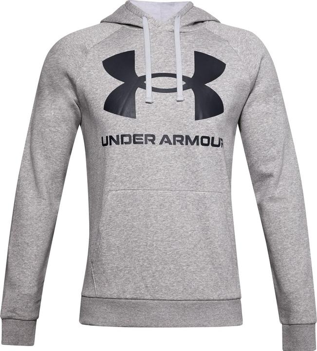Under Armour Rival Fleece Big Logo Trainingskapuzenpullover Herren