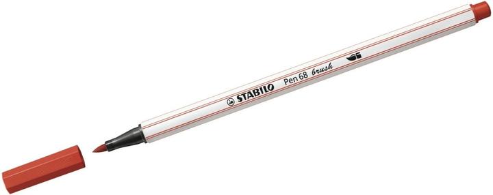 Actual product image STABILO Pen 68 brush Premium felt-tip pen (Carmine, 1 x)