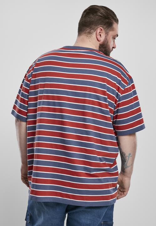 Immagine prodotto Urban Classics Tee a righe da tavola oversize tinta in filo (M)
