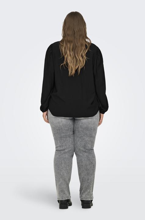 Immagine prodotto Only Vestibilità regolare Scollo a V Polsini elasticizzati Maniche a sbuffo Top Top (42)