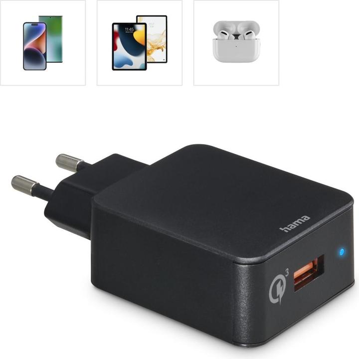 Immagine prodotto Hama Qualcomm® Quick Charge™ 3.0 (19.50 W)