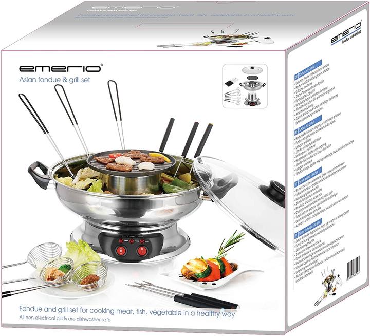 Actual product image Emerio Hotpot set (Chinoise Fondue)