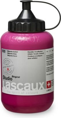 Actual product image Lascaux Acrylic paint Studio (Mussel white, 500 ml)