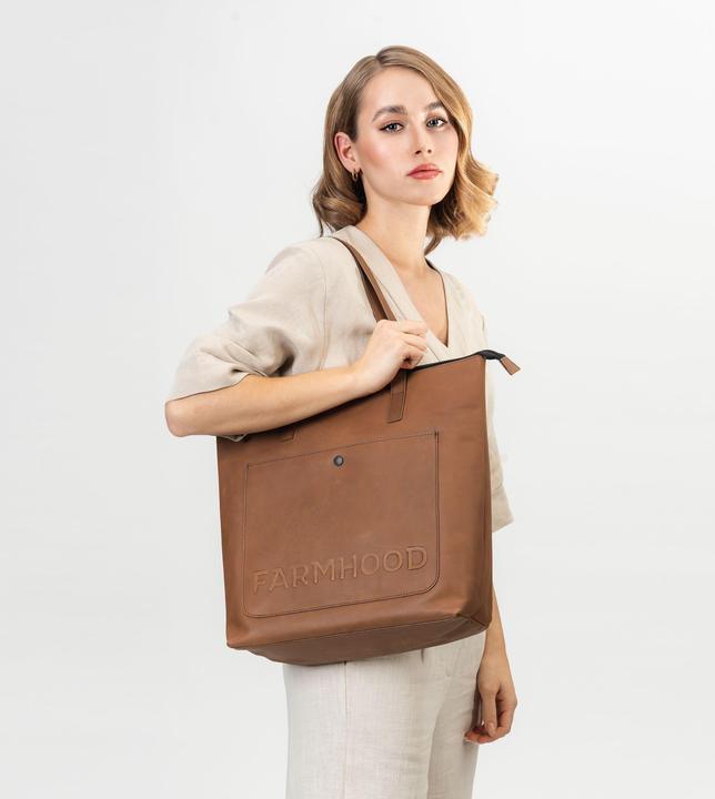 Image du produit Farmhood Nashville XL Shopper Sac en cuir 35 cm