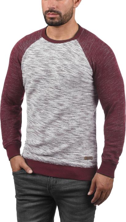 Actual product image Solid Flocker Men's Hoodie Hooded Sweatshirt Jumper With O-Neck 100% Coton (XXL)
