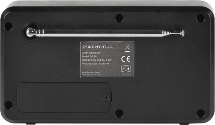 Image du produit Albrecht DR 86 Senior (FM, DAB+ DAB, Bluetooth)