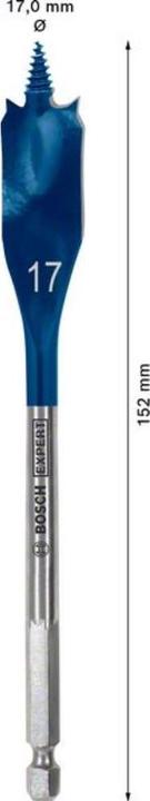 Image du produit Bosch Professional Zubehör Mèche à fraiser plate Expert SelfCut Speed, 17 x 152 mm (17 millimètres)