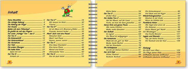 Actual product image Voggy's recorder school (German)