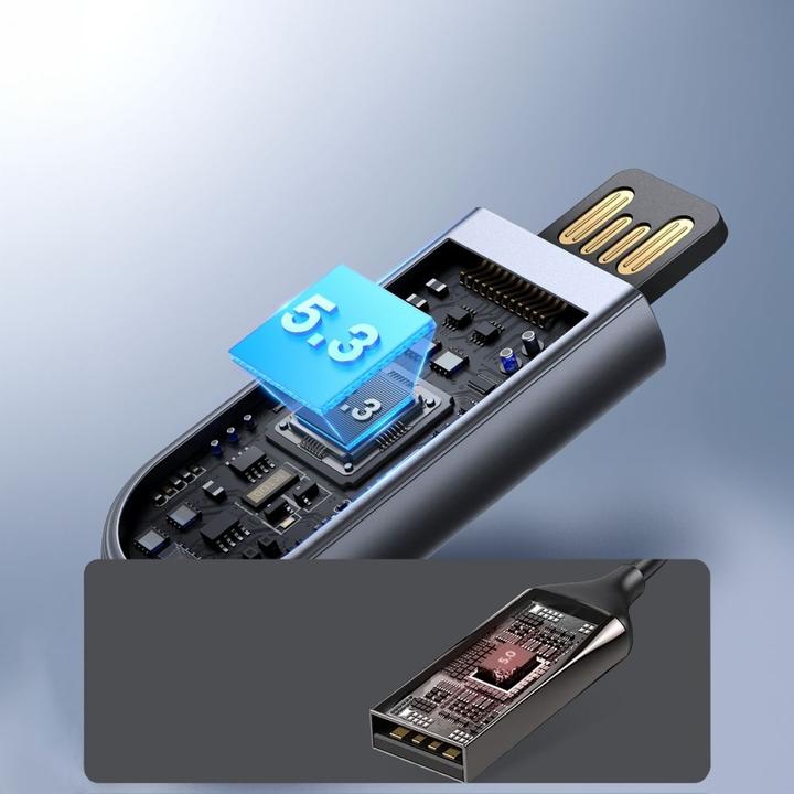 Actual product image Joyroom JR-CB6 wireless car receiver - gray