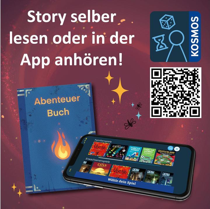 Productafbeelding Kosmos Adventure Puzzle: In den Tiefen des Vulkans (258 onderdelen)