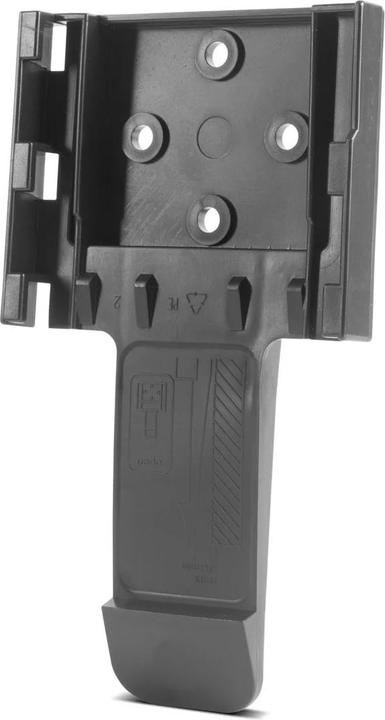 Actual product image Stahlwerk Wheel chocks with bracket GT-01 ST set of 4 up to 1.5t axle load Wheel chock