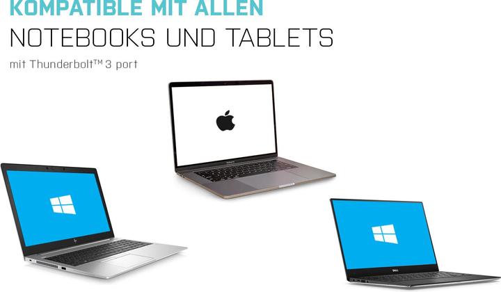 Image du produit i-tec Tb3traveldockpd (Thunderbolt, 4 Ports)