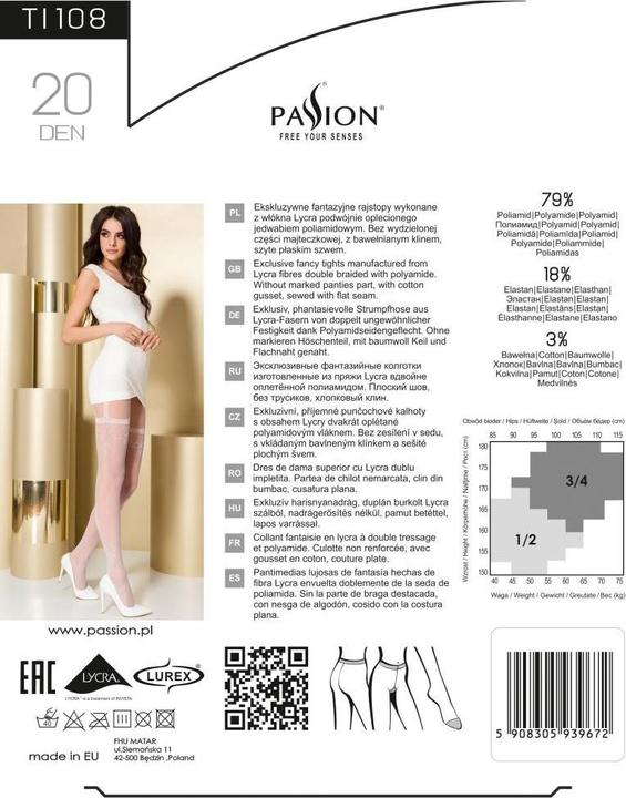 Image du produit Passion TI108 20 DEN (20 DEN, XS/S)