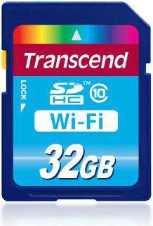 Produktbild Transcend SDHC Wi-Fi Karte (32 GB, SDHC)