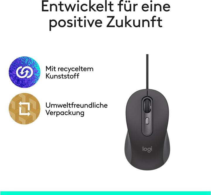 Immagine prodotto Logitech LOGI Wired Mouse M520 for Business, Wired Mouse (Cablato)