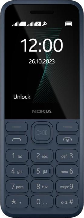 Productafbeelding Nokia Mobiele telefoon 130 TA-1576 DualSIM PL donkerblauw (2.40", 2G)