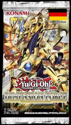 Image du produit Yu-Gi-Oh ! - Dimension Force - Allemand (Allemand, Pack de boosters)