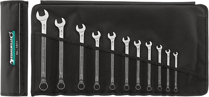 Immagine prodotto Stahlwille Set di chiavi combinate OPEN-BOX. 14/11. DIN 3113 B (22 mm, 14 mm, 15 mm, 9 mm, 16 mm, 10 mm, 8 mm, 21 mm, 18 mm, 11 mm, 20 mm, 13 mm, 17 mm, 12 mm, 19 mm)